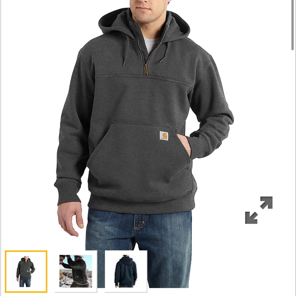Carhartt Quarter Zip Rain Defender Hoodie